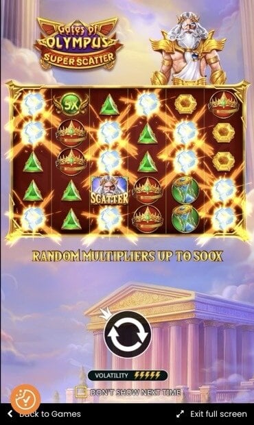 Gates of Olympus Super Scatter is a popular sequel of the Gates of Olympus games by Pragmatic Play