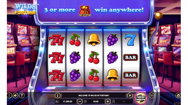 Wilds of Fortune offers a nostalgic fruity casino slot game experience