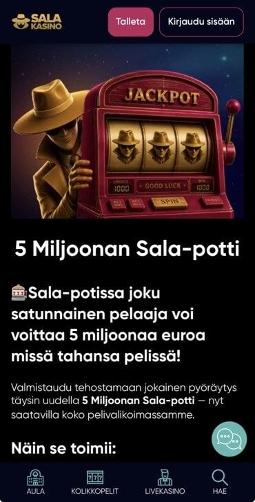 Salakasinon Salapotti