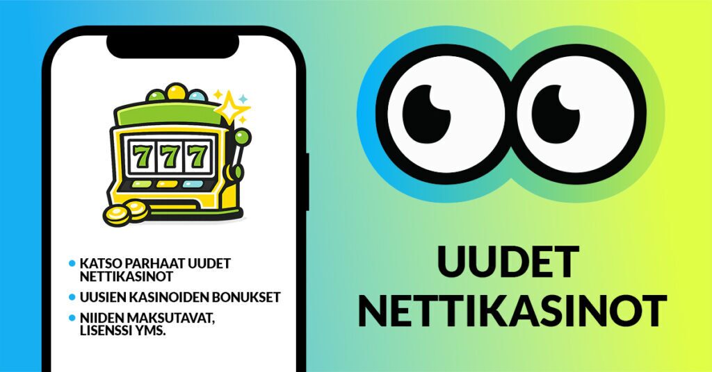 Uudet nettikasinot, katso parhaat uudet nettikasinot, uusien kasinoiden bonukset, niiden lisenssi ja maksutavat